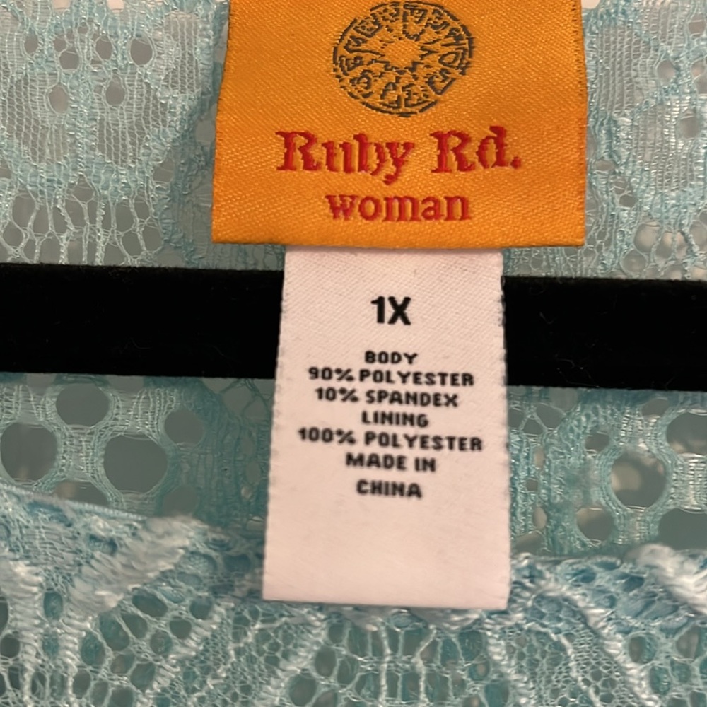 Ruby Rd. Lace Top - Picture 3 of 5